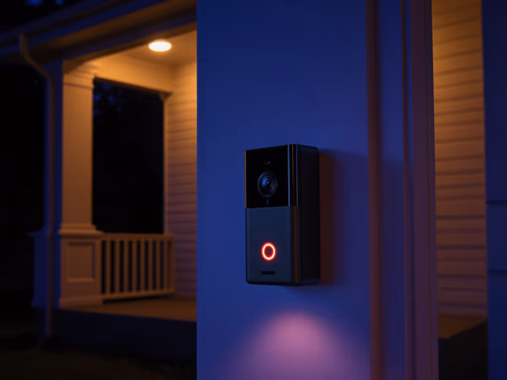 effective night vision setup for doorbell cameras