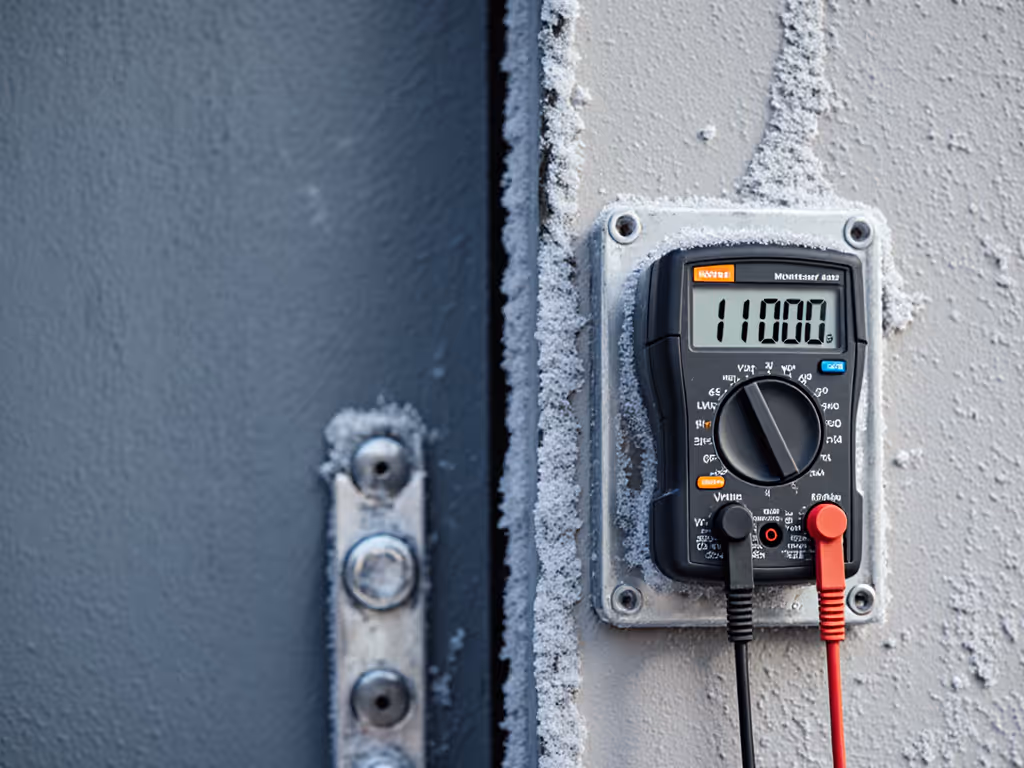 doorbell voltage testing in cold weather