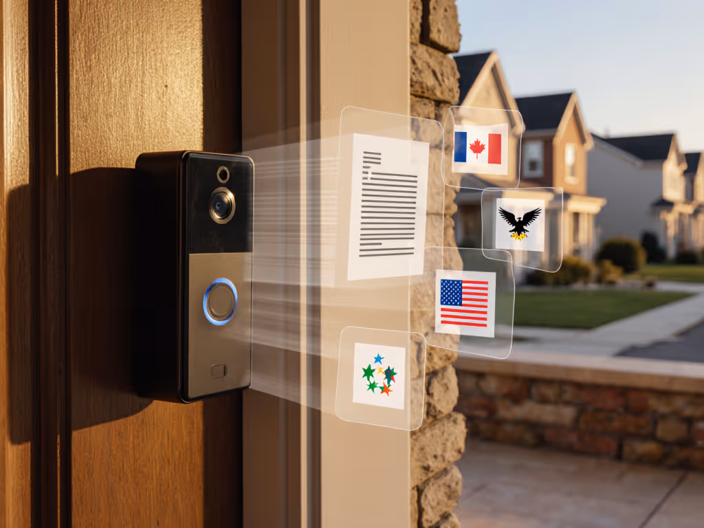 Multi-Country Video Doorbell Privacy Laws Explained