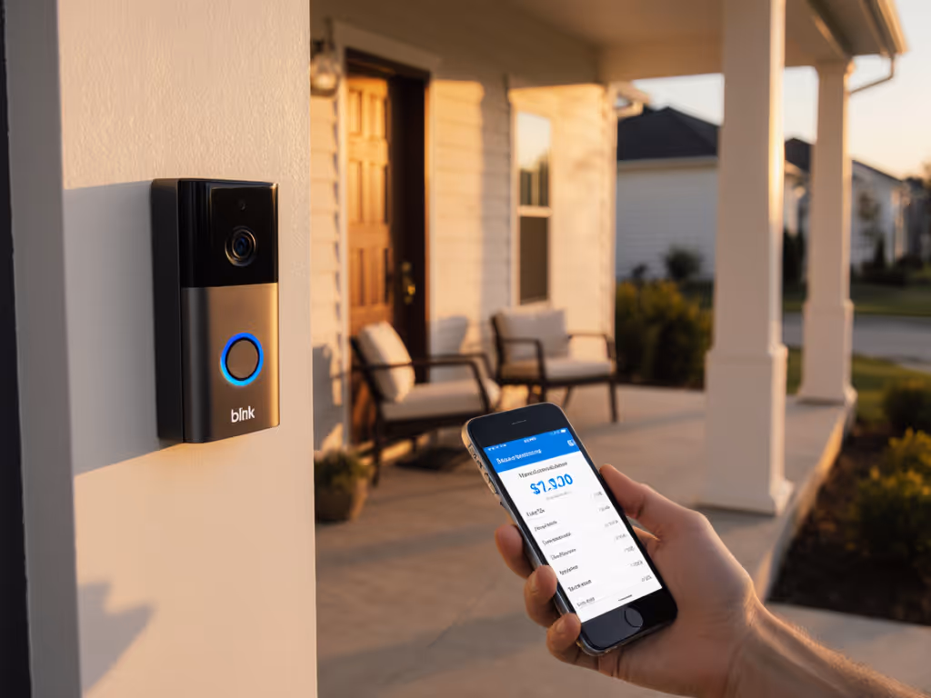 Save on Home Insurance with Blink Doorbell